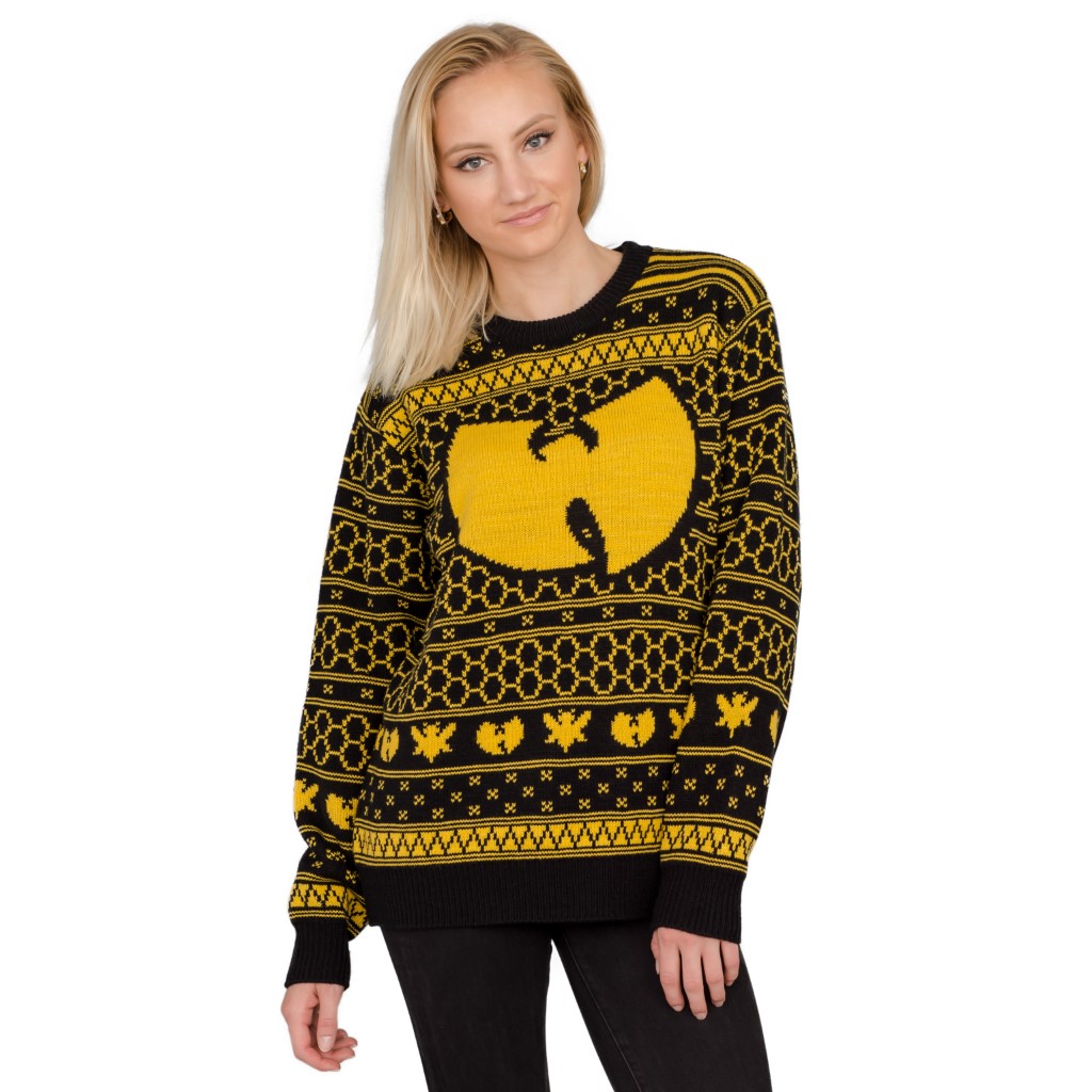 Women’s Wu Tang Clan Killer Bees Ugly Christmas Sweater,Ugly Christmas Sweaters | Funny Xmas Sweaters for Men and Women