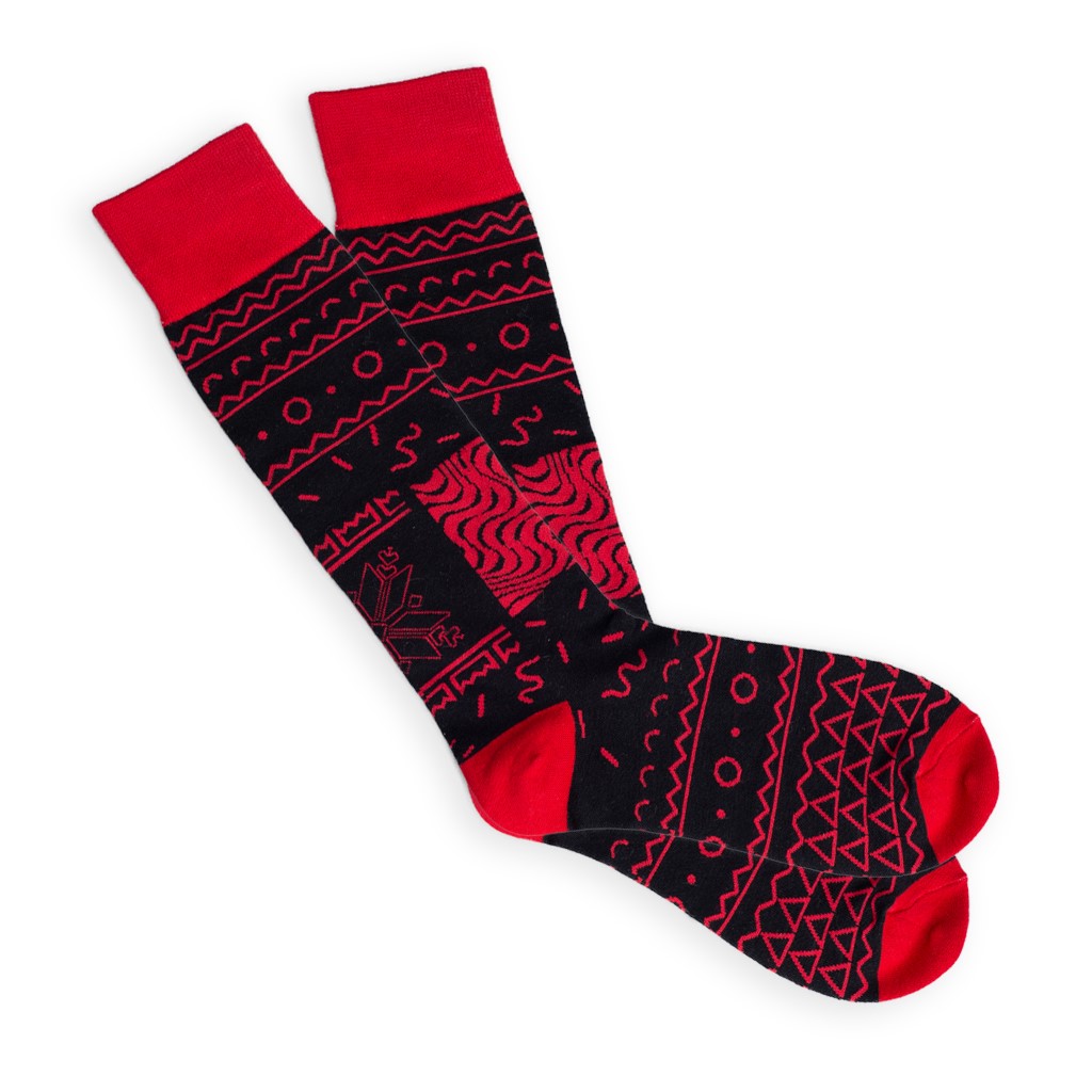 PewDiePie Ugly Christmas Pattern Socks,Ugly Christmas Sweaters | Funny Xmas Sweaters for Men and Women