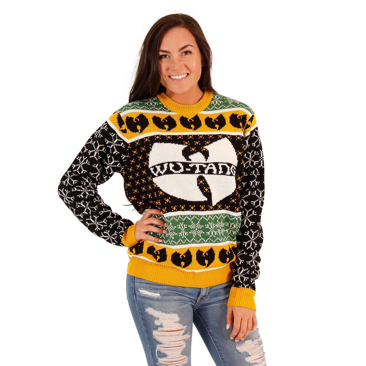 Women’s Wu-Tang Clan Ugly Christmas Sweater,Ugly Christmas Sweaters | Funny Xmas Sweaters for Men and Women
