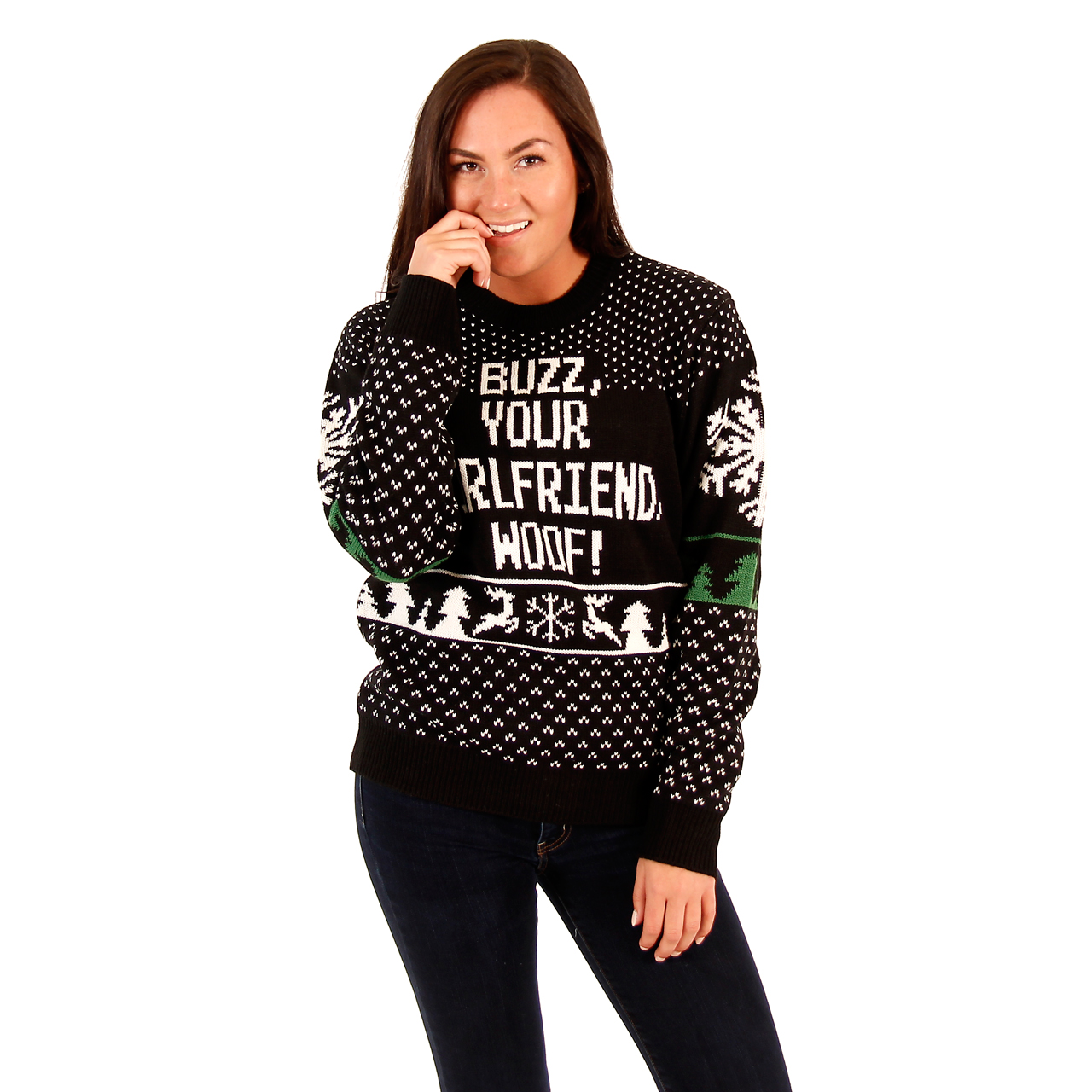 Women’s Buzz, Your Girlfriend, Woof! Sweater