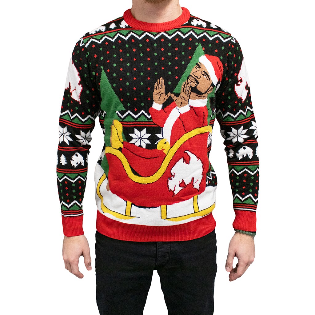 Wu Tang Method Man Sleighride Ugly Christmas Sweater [methodman-sweater-sleighride]
