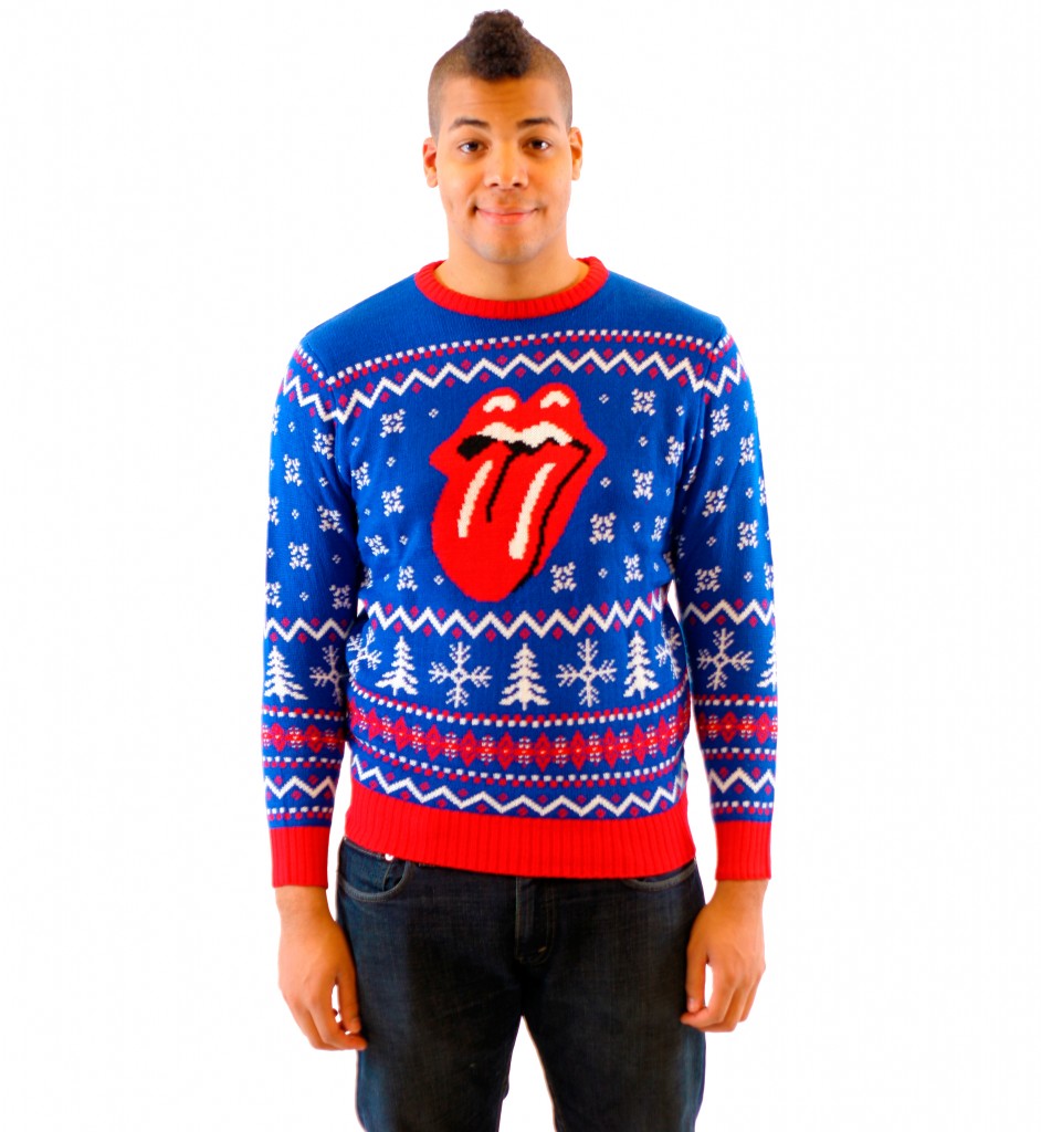 Rolling Stones Ugly Christmas Sweater,Ugly Christmas Sweaters | Funny Xmas Sweaters for Men and Women