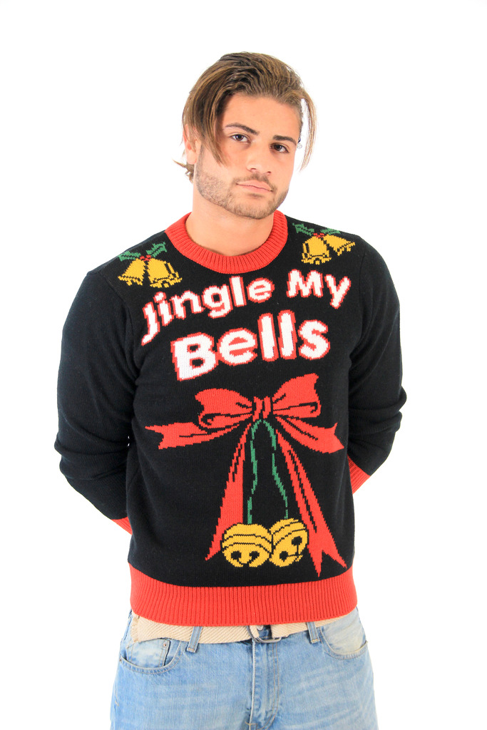 Jingle My Bells Hanging Decoration Ugly Sweater,Ugly Christmas Sweaters | Funny Xmas Sweaters for Men and Women