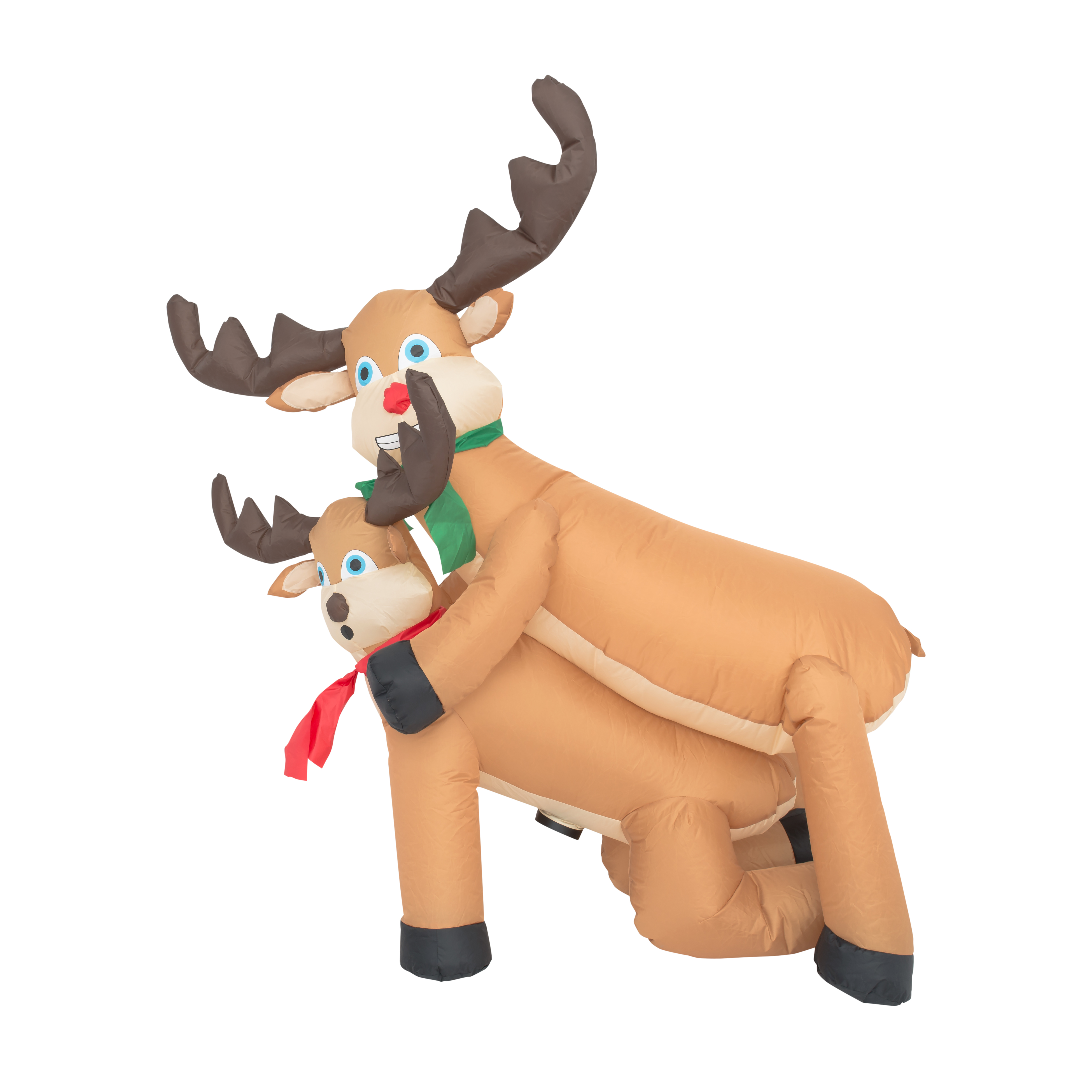 Funny Humping Reindeer Christmas Lawn Inflatable Decoration