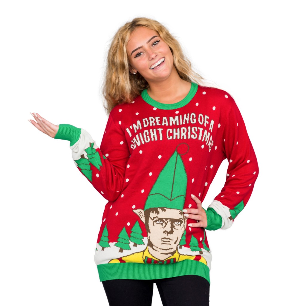 Women’s I’m Dreaming of a Dwight Christmas Ugly Sweater