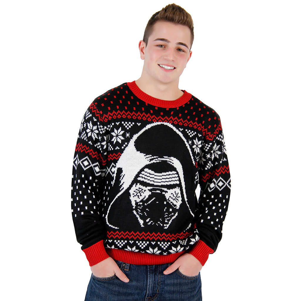 Star Wars The Force Awakens Kylo Ren Ugly Christmas Sweater,Ugly Christmas Sweaters | Funny Xmas Sweaters for Men and Women