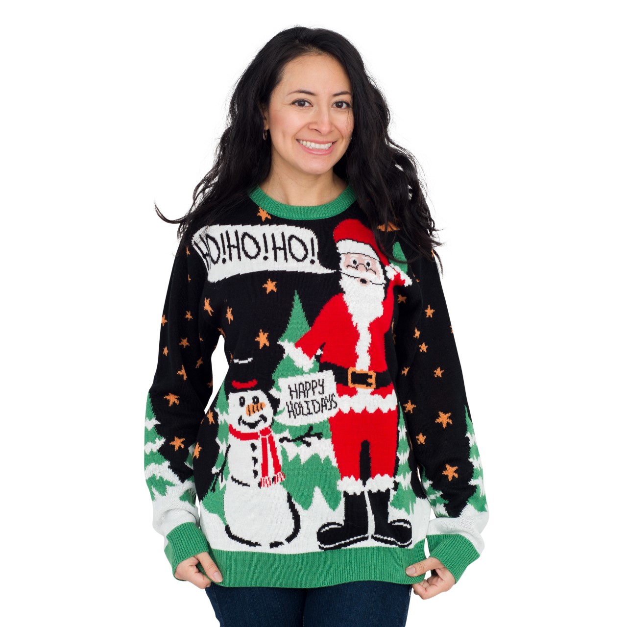 Womens Ho Ho Ho It’s #!@%ING Merry Christmas,Ugly Christmas Sweaters | Funny Xmas Sweaters for Men and Women