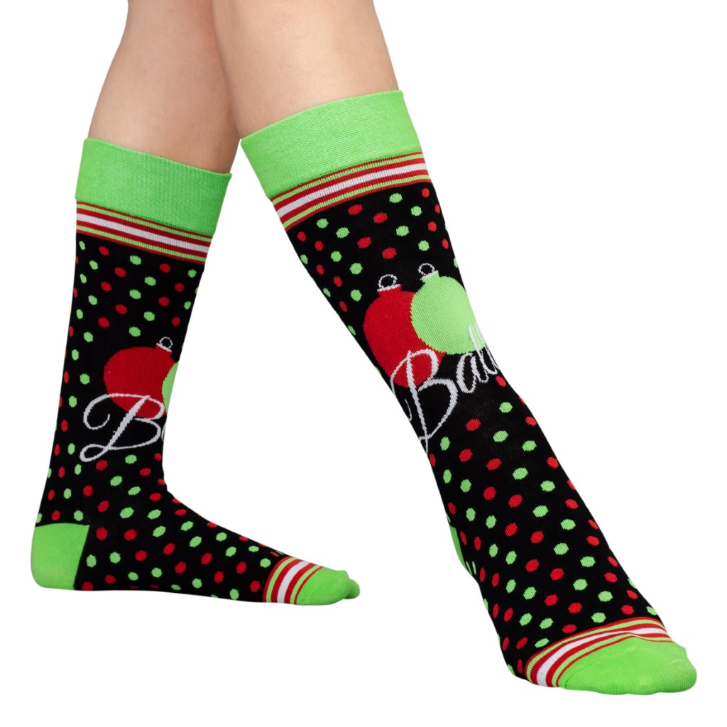 Balls Ugly Christmas Socks – Adult,Specials : uglyschristmassweater.com