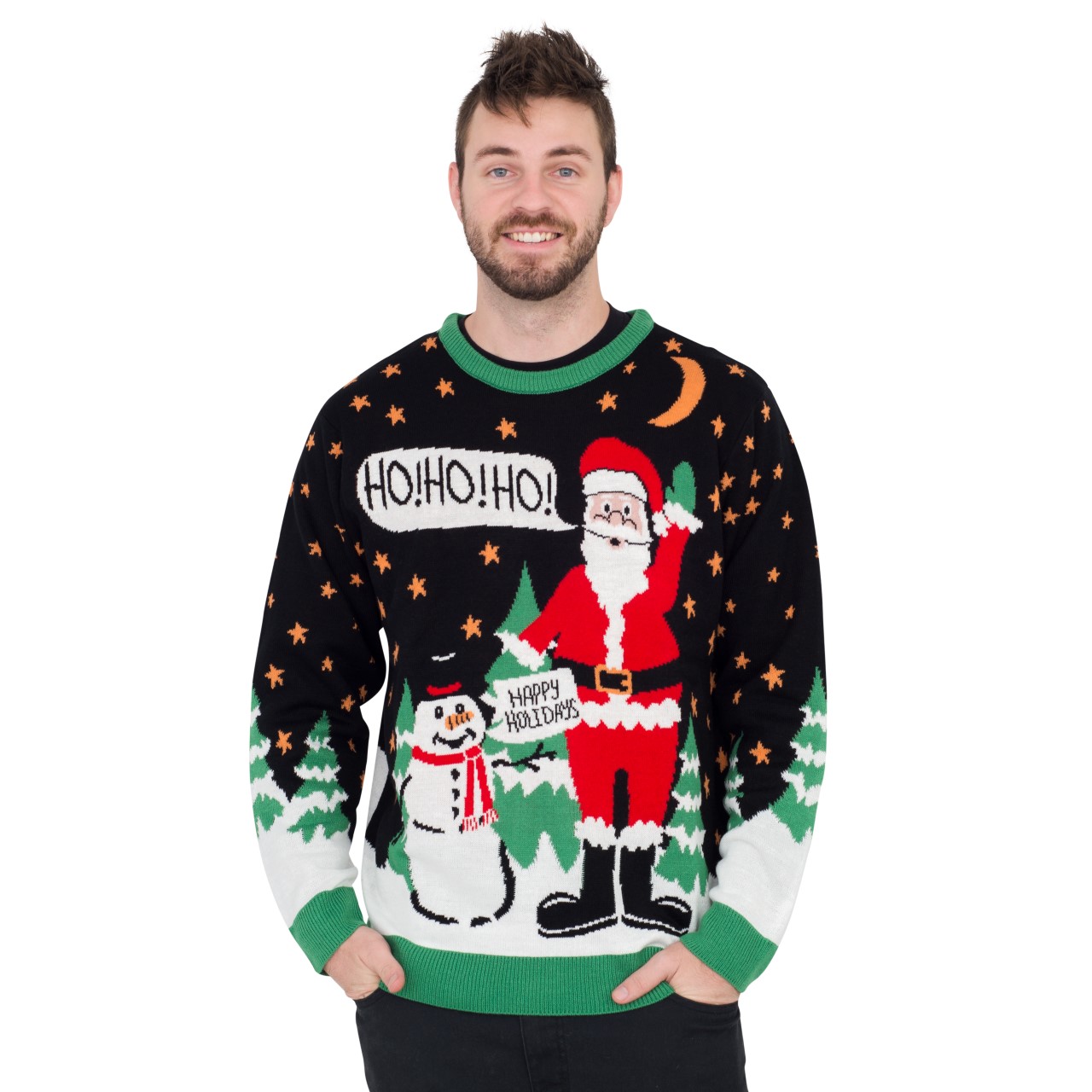 Ho Ho Ho It’s #!@%ING Merry Christmas,Ugly Christmas Sweaters | Funny Xmas Sweaters for Men and Women