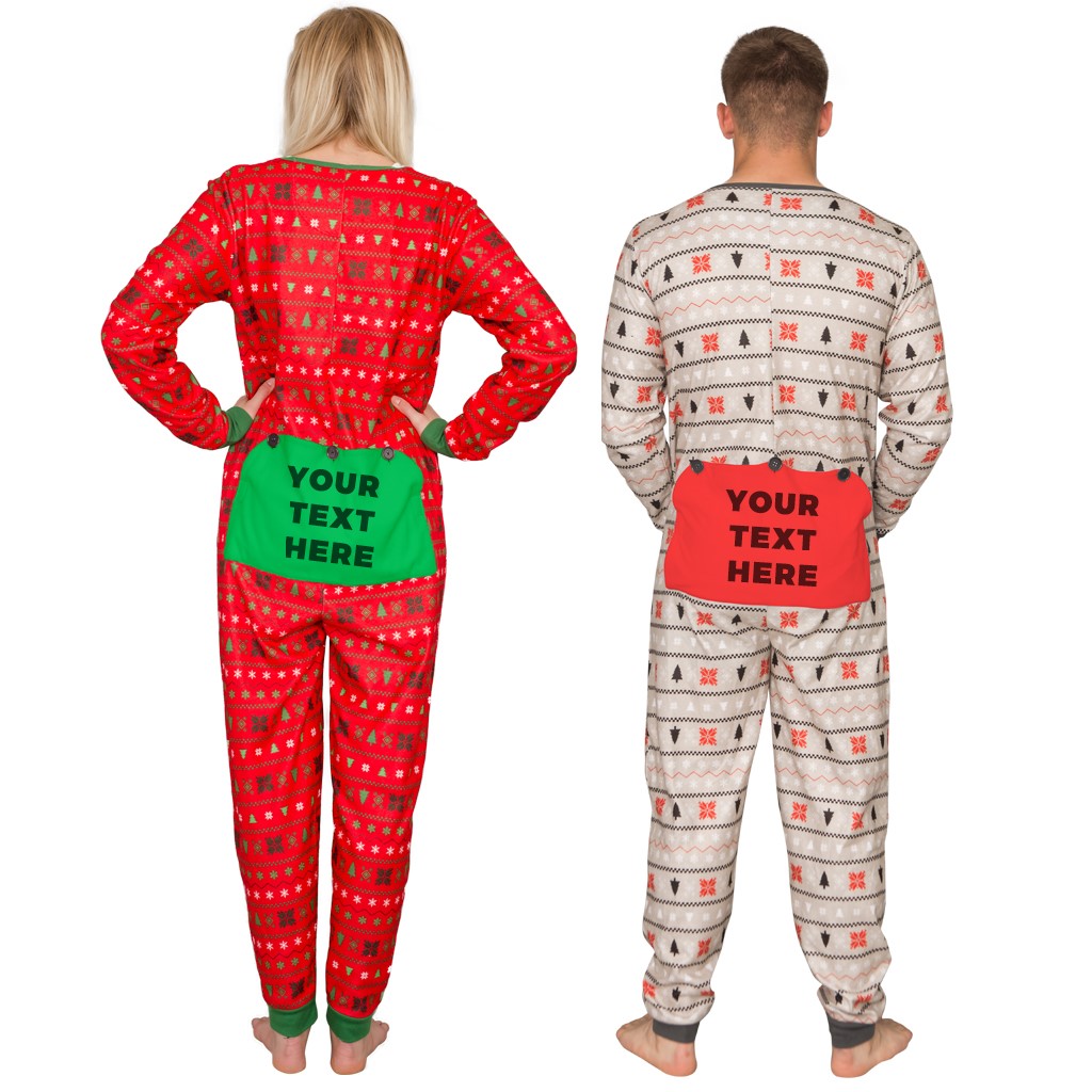 Custom Family Christmas Jumpsuit – Customize with Family Name,Specials : uglyschristmassweater.com