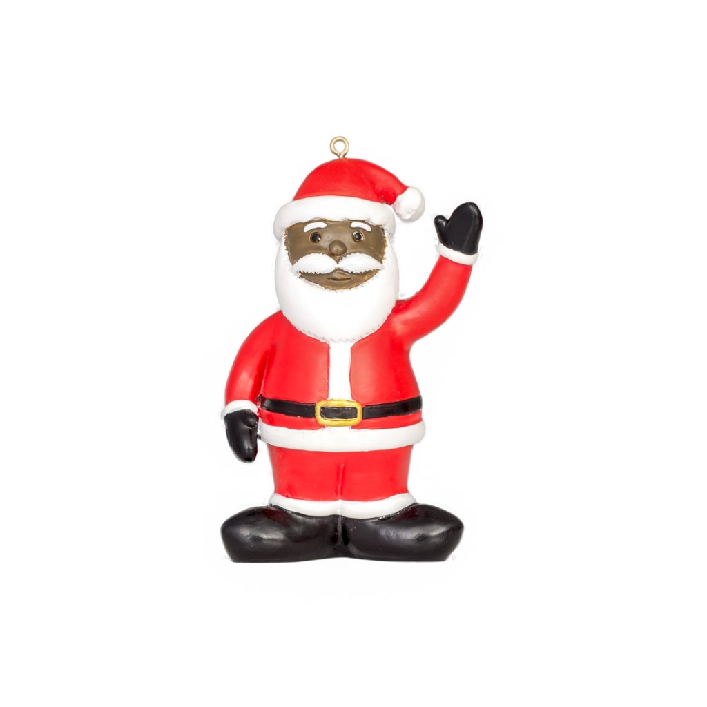 Black Santa Christmas Tree Ornament Decoration,New Products : uglyschristmassweater.com