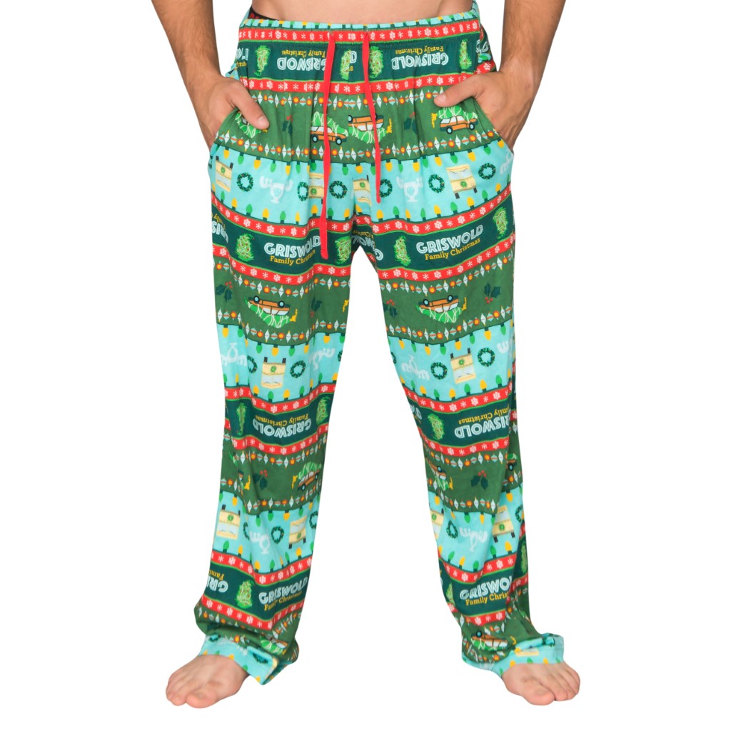 National Lampoon’s Griswold Family Christmas Vacation Fair isle Lounge Pants,Ugly Christmas Sweaters | Funny Xmas Sweaters for Men and Women