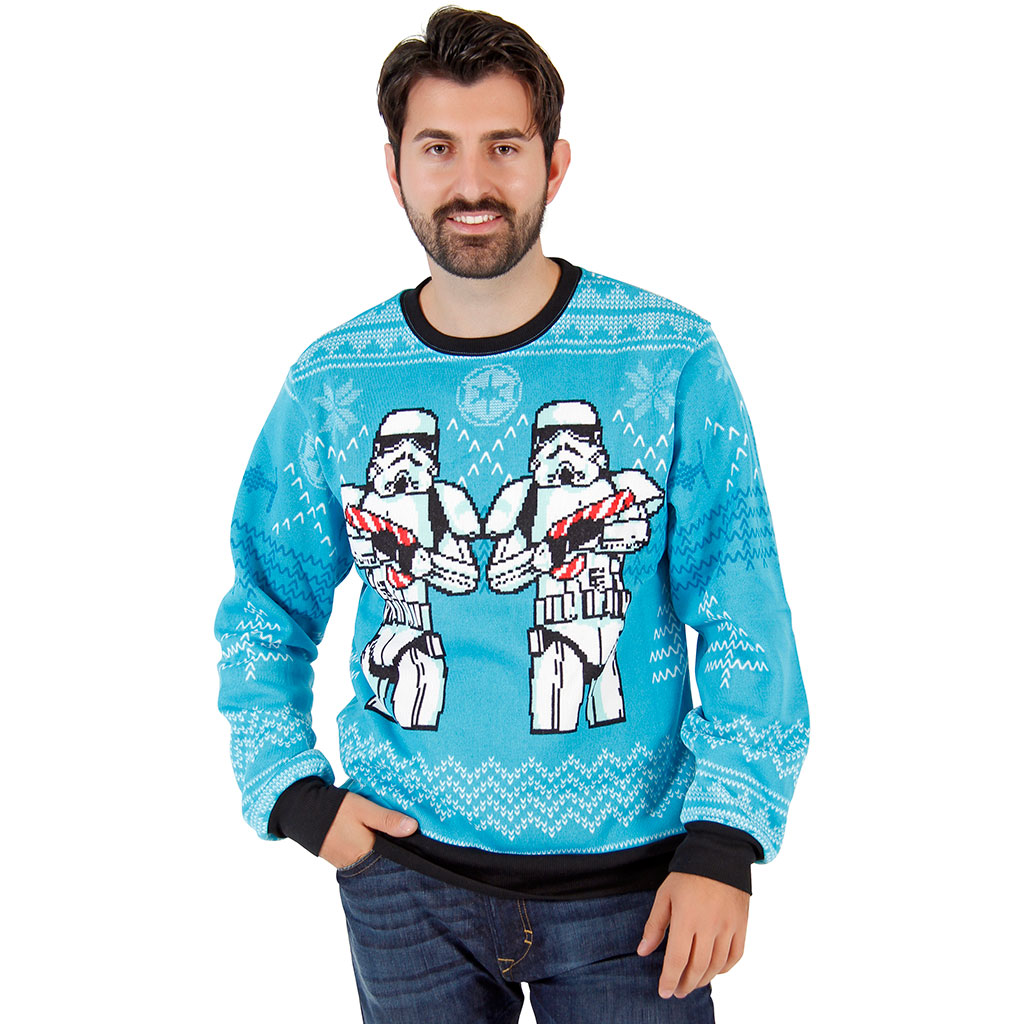 Star Wars Snowmen Stormtroopers Sweater,New Products : uglyschristmassweater.com