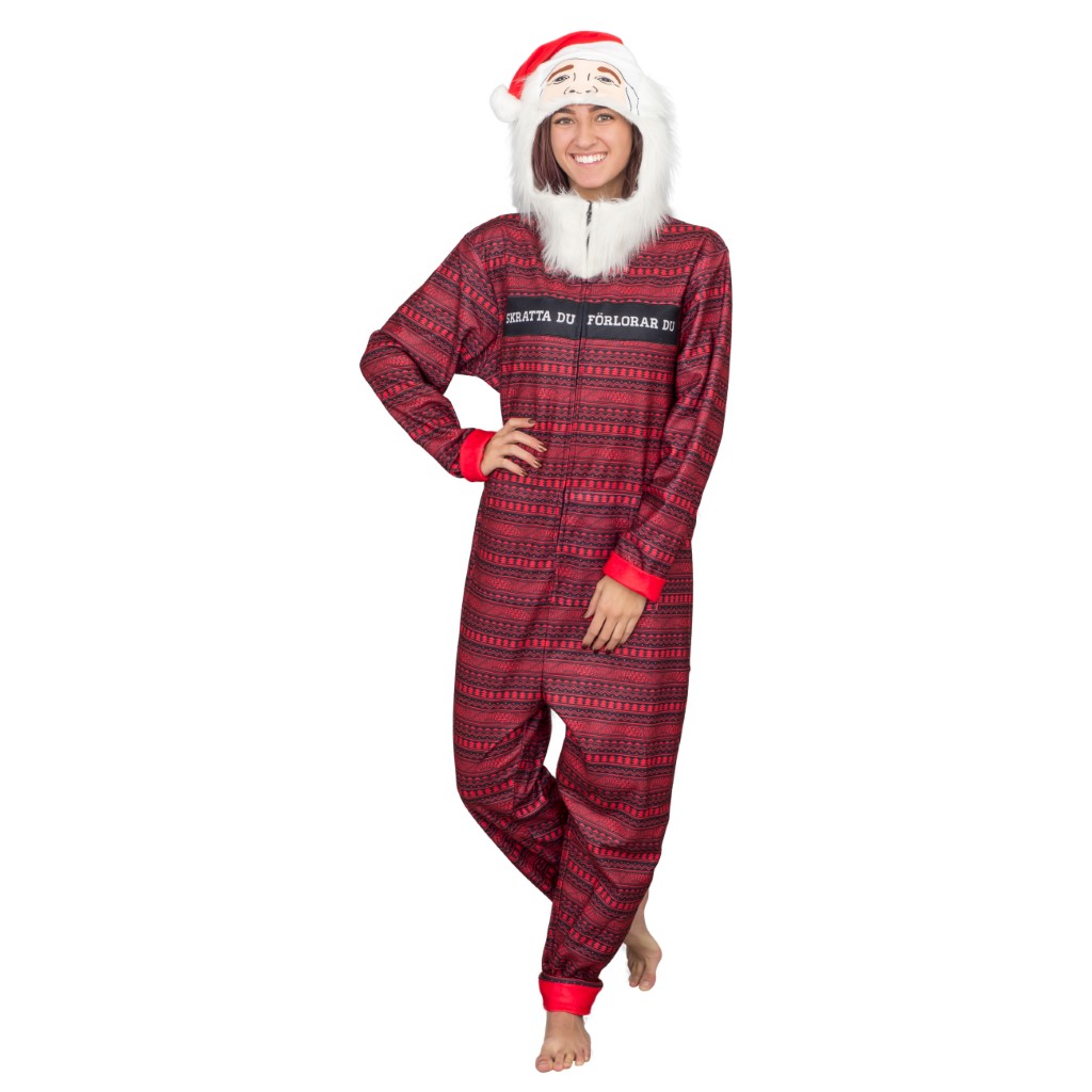 Women’s PewDiePie Ugly Christmas Jumpsuit,Specials : uglyschristmassweater.com
