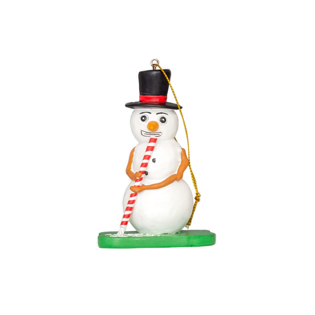 Frosty the Blowman Christmas Tree Ornament,Ugly Christmas Sweaters | Funny Xmas Sweaters for Men and Women